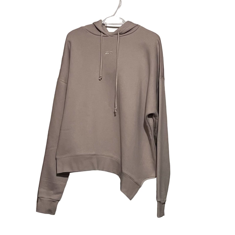 Reebok SR Fashion Cozy‎ Women's Stucco/Cream Hoodie Size M